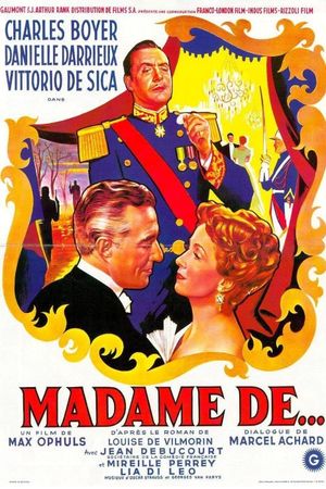 The Earrings of Madame De...'s poster