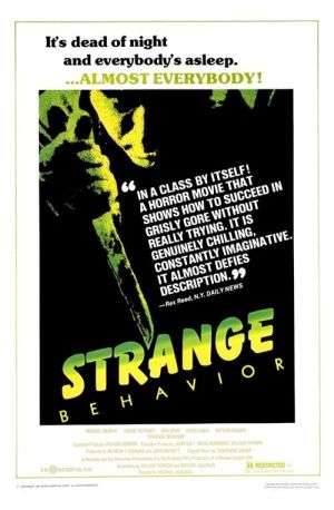 Strange Behavior's poster