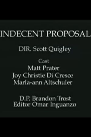 Indecent Proposal's poster