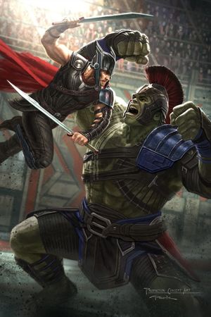 Thor: Ragnarok's poster