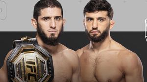UFC 311: Makhachev vs. Tsarukyan 2's poster