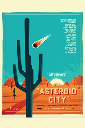 Asteroid City's poster