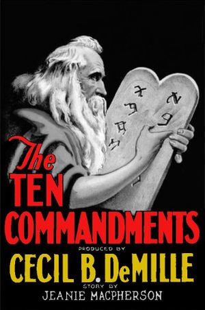 The Ten Commandments's poster