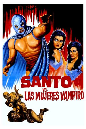 Santo vs. the Vampire Women's poster