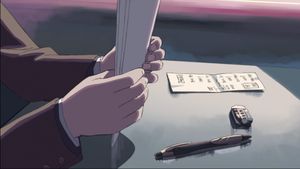 5 Centimeters per Second's poster