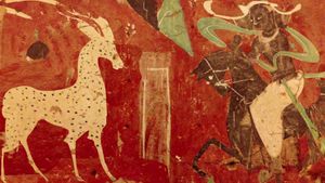 The Nine-Colored Deer's poster