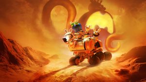 Rabbids Invasion - Mission To Mars's poster