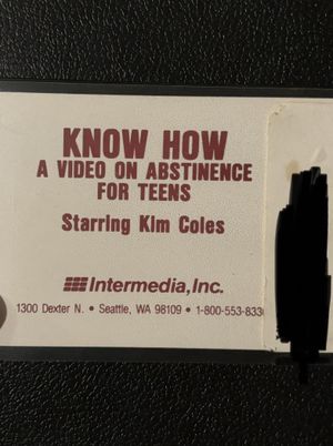 Know How: A Video For Abstinence For Teens's poster