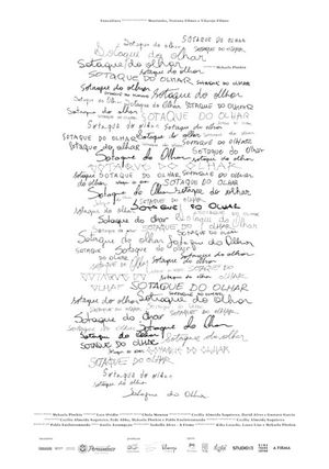 Sotaque do Olhar's poster