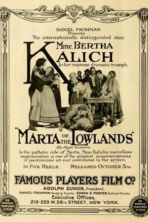 Marta of the Lowlands's poster