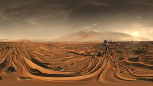 Der Mars - Rätselhafte Wüstenwelt's poster