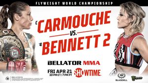 Bellator 294: Carmouche vs. Bennett 2's poster