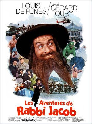 The Mad Adventures of Rabbi Jacob's poster