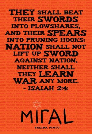 Miral's poster