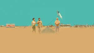 Asteroid City's poster