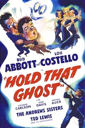 Hold That Ghost's poster