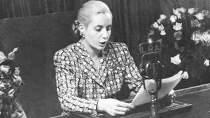 Eva Perón, icône et pasionaria's poster