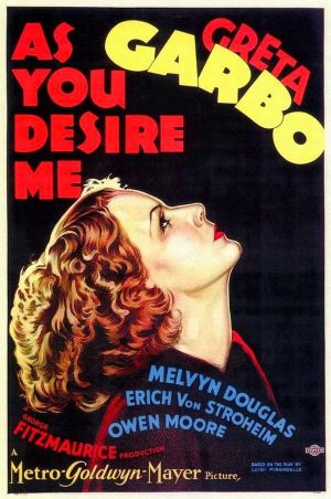 As You Desire Me's poster