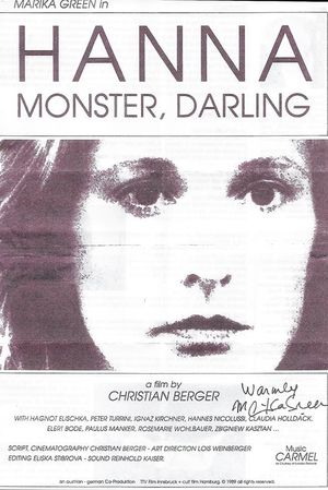 Hanna Monster, Liebling's poster