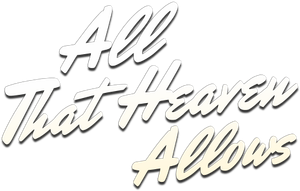 All That Heaven Allows's poster