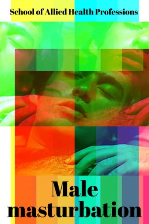 Male masturbation's poster
