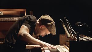 Tripping with Nils Frahm's poster
