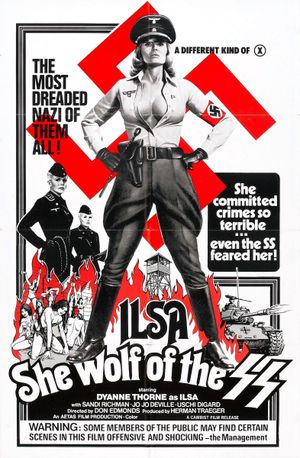 Ilsa: She Wolf of the SS's poster