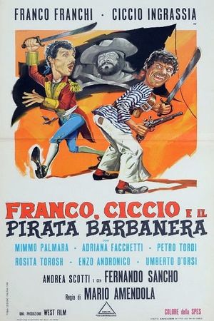 Franco, Ciccio and Blackbeard the Pirate's poster