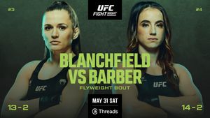 UFC on ESPN 68: Blanchfield vs. Barber's poster