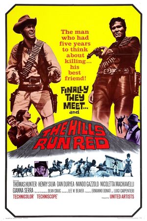 The Hills Run Red's poster