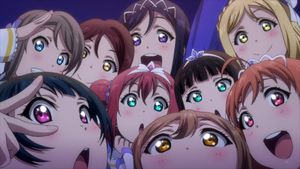 Love Live! Sunshine!! The School Idol Movie: Over The Rainbow's poster