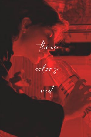 Three Colors: Red's poster