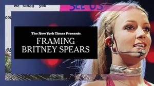Framing Britney Spears's poster
