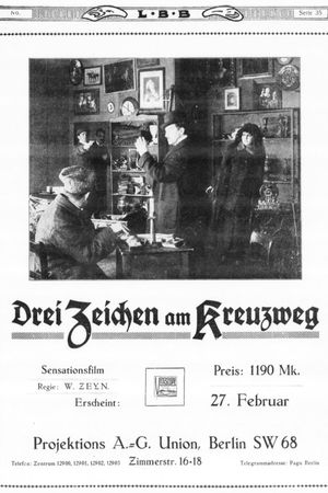 Drei Zeichen am Kreuzweg's poster
