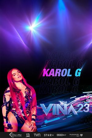 Karol G en el Festival Viña del Mar's poster