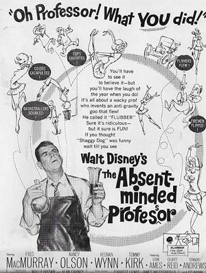 The Absent Minded Professor's poster