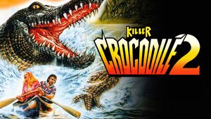 Killer Crocodile 2's poster