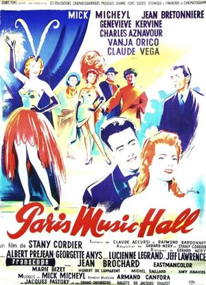 Paris Music Hall's poster