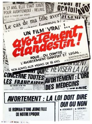 Avortement clandestin!'s poster