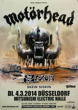 Motörhead – Aftershock In Düsseldorf 2014's poster