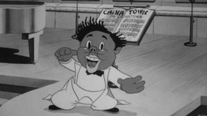 Porky at the Crocadero's poster