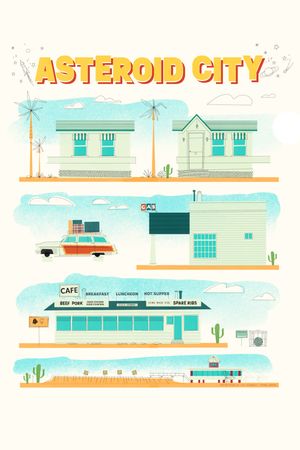 Asteroid City's poster