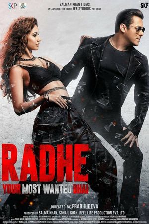 Radhe's poster