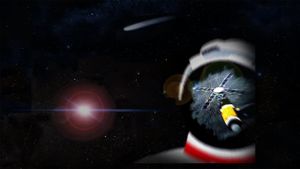 Searching for Skylab's poster