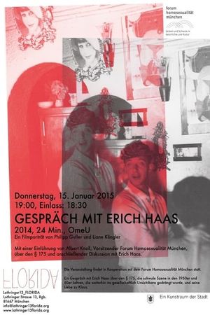 Conversation with Erich Haas's poster