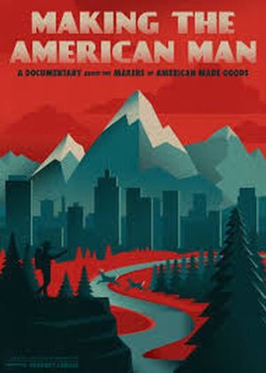 Making the American Man's poster