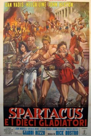 Spartacus and the Ten Gladiators's poster