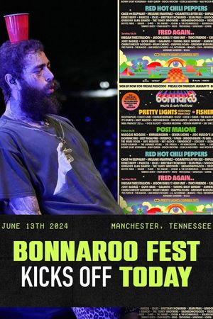 Post Malone live at Bonnaroo 2024's poster