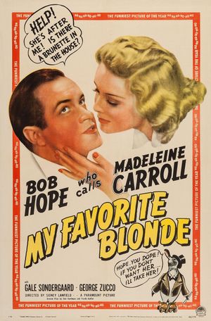 My Favorite Blonde's poster