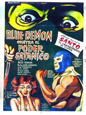 Blue Demon vs. the Satanic Power's poster